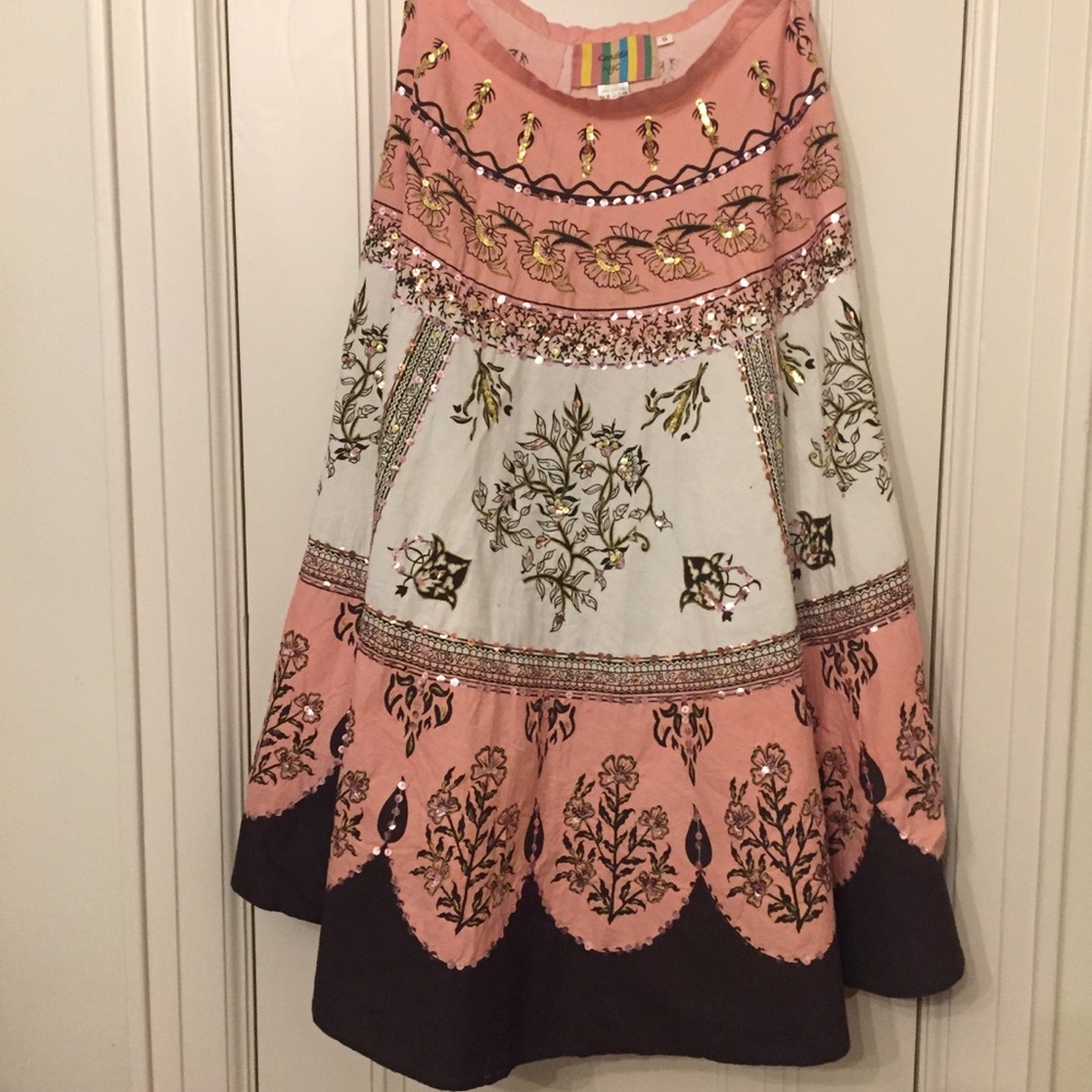 Candela NYC Sequined Skirt